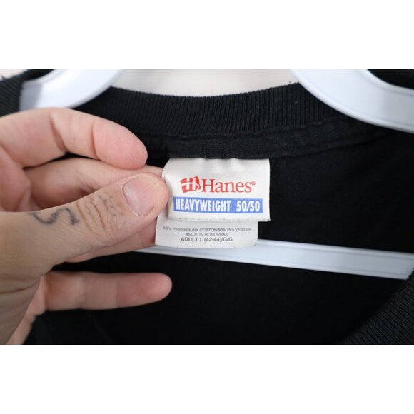 Vintage Y2K Mens Size Large Faded Rock Music Band Anthony Gomes T-Shirt Black - Picture 9 of 13